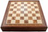 Доска-ларец цельная деревянная шахматная (46x46 см)